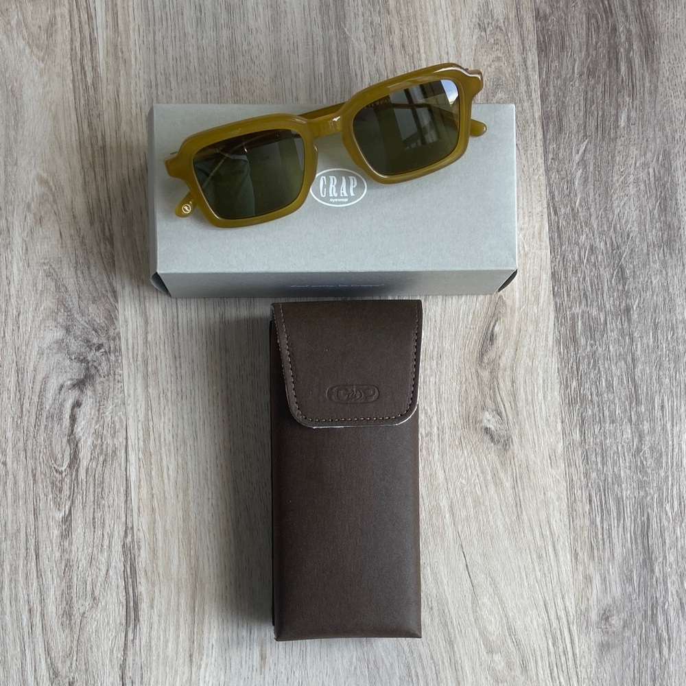 Crap Eyewear The Sweet Leaf Frame with Amber Lenses
